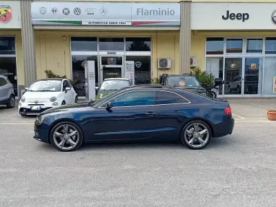 Usata Audi A5 245 CV (180 kW) 2015 Blu Coupé