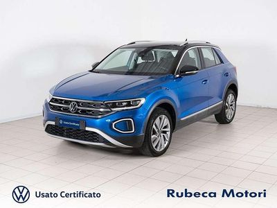 Usata VW T-Roc Style 150 CV (110 kW) 2022 Blu/azzurro SUV