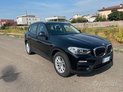 Usata BMW X3 Advantage 190 CV (139 kW) 2018 Nero SUV