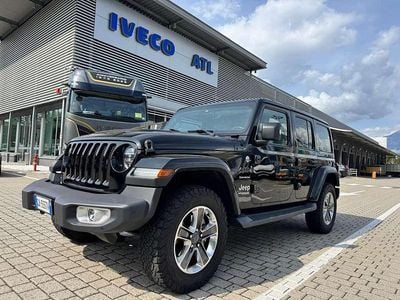 Begagnad Jeep Wrangler Sahara 272 HK (200 kW) 2020 Svart SUV