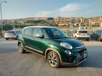 Usata Fiat 500L Trekking 105 CV (77 kW) 2016 Verde Monovolume
