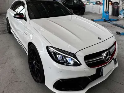 Usata Mercedes C63 AMG AMG Edition 1 510 CV (375 kW) 2015 Bianco Station wagon