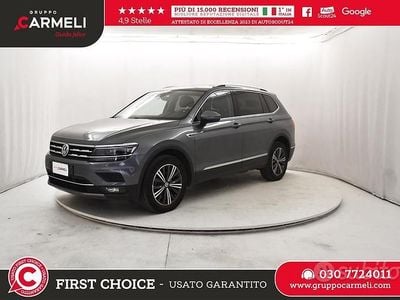 Usata VW Tiguan Allspace Advance 150 CV (110 kW) 2018 Grigio SUV