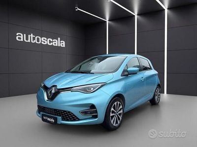 Usata Renault Zoe Intens 100 kW (136 CV) 2020 Azzurro metallizzato Utilitaria