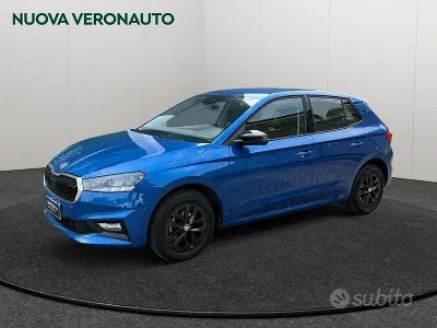 Usata Skoda Fabia 80 CV (58 kW) 2024 Blu Utilitaria
