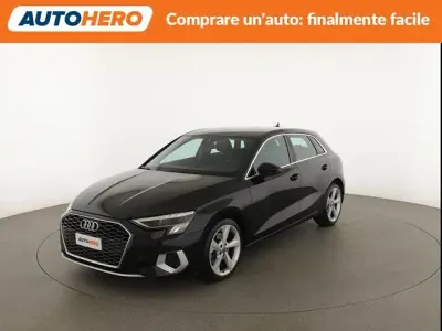 Usata Audi A3 Advanced 150 CV (110 kW) 2020 Nero Berlina