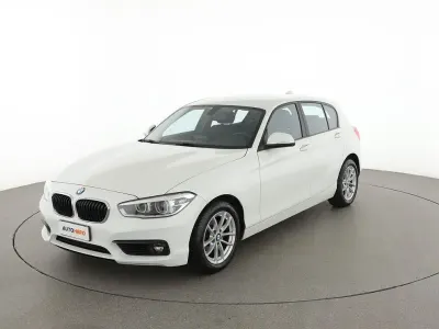 Usata BMW 118 Advantage 150 CV (110 kW) 2019 Bianco Utilitaria