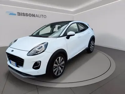 Gebraucht Ford Puma Titanium X 125 PS (91 kW) 2021 Weiß SUV