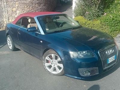 Usata Audi A4 Cabriolet 163 CV (119 kW) 2005 Blu Cabrio