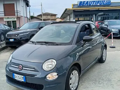 Usata Fiat 500C 69 CV (50 kW) 2022 Grigio Cabrio