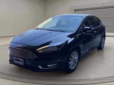 Usata Ford Focus Titanium X 120 CV (88 kW) 2017 Nero Berlina