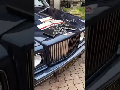 Usata Bentley Turbo 320 CV (235 kW) 1989 Blu Berlina