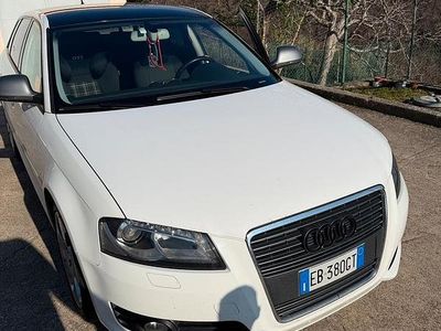 Usata Audi A3 Attraction 170 CV (125 kW) 2010 Bianco Utilitaria