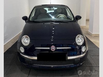 Usata Fiat 500 Lounge 69 CV (50 kW) 2010 Blu Utilitaria
