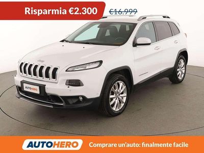 Usata Jeep Cherokee Limited 200 CV (147 kW) 2015 Bianco SUV