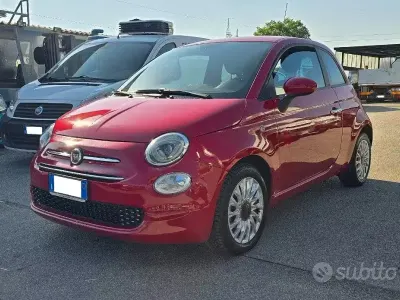 Usata Fiat 500 Lounge 69 CV (50 kW) 2021 Rosso Utilitaria