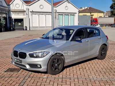 Usata BMW 116 Advantage 116 CV (85 kW) 2016 Grigio Utilitaria