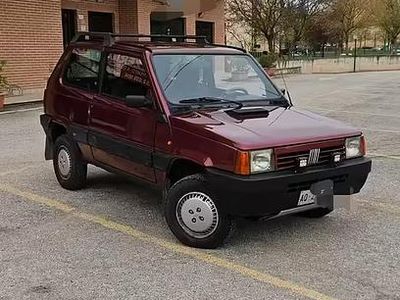Usata Fiat Panda 4x4 50 CV (36 kW) 1992 Rosso Utilitaria