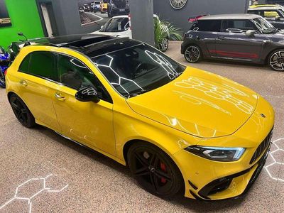 Usata Mercedes A45 AMG AMG 421 CV (309 kW) 2020 Giallo Berlina