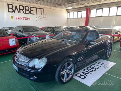 Usata Mercedes SL350 AMG 245 CV (180 kW) 2003 Nero Cabrio