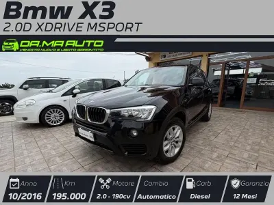 Begagnad BMW X3 M Sport 190 HK (139 kW) 2016 Svart SUV