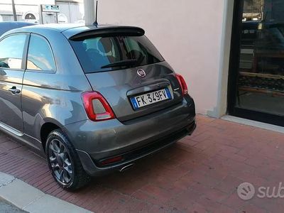 Usado Fiat 500S Sport 95 HP (69 kW) 2017 Cinzento Sedan