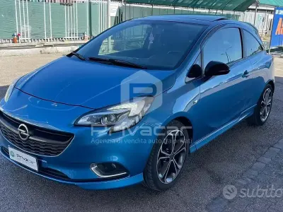 Usata Opel Corsa S 150 CV (110 kW) 2016 Blu Utilitaria