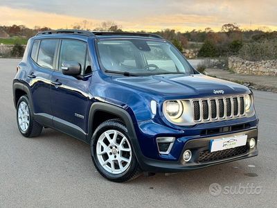 Usata Jeep Renegade Limited 121 CV (88 kW) 2019 Blu SUV