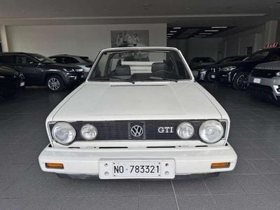 Usata VW Golf Cabriolet 110 CV (80 kW) 1982 Bianco Cabrio