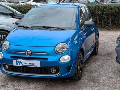 Usata Fiat 500 Sport 69 CV (50 kW) 2018 Blu Berlina