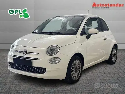 Usata Fiat 500 Lounge 69 CV (50 kW) 2018 Bianco Berlina