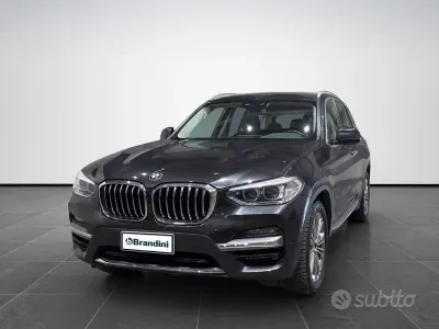 Usata BMW X3 Luxury Line 249 CV (183 kW) 2021 Sophisto grey brilliant effect metall. SUV