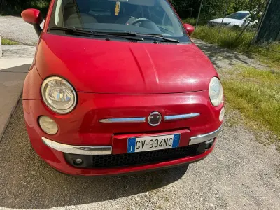 Usata Fiat 500 75 CV (55 kW) 2007 Rosso Berlina