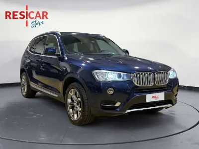 Usata BMW X3 xLine 190 CV (139 kW) 2017 Blu SUV