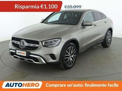 Usata Mercedes GLC220 194 CV (142 kW) 2020 Grigio Coupé