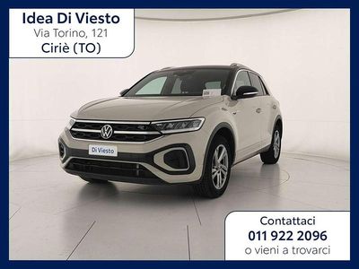 Usata VW T-Roc R-line 150 CV (110 kW) 2023 Ascot grey nero SUV