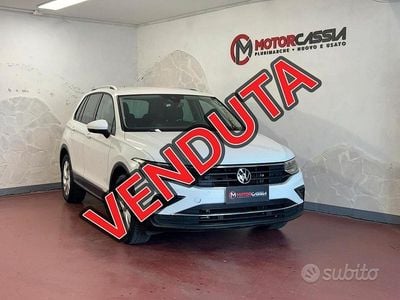 Usata VW Tiguan Active 150 CV (110 kW) 2021 Bianco SUV
