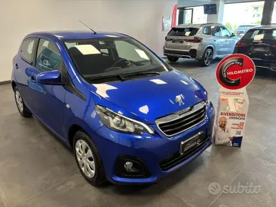 Usata Peugeot 108 Allure 72 CV (52 kW) 2021 Bluazzurro Berlina