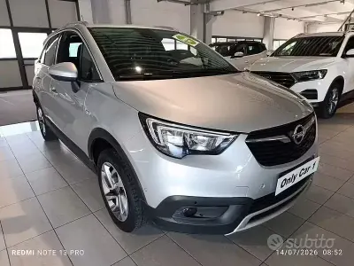 Usata Opel Crossland X Innovation 83 CV (61 kW) 2018 Grigio SUV