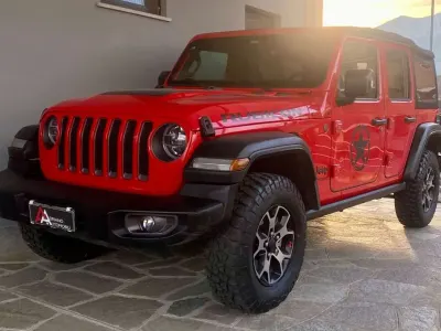 Usata Jeep Wrangler Rubicon 200 CV (147 kW) 2018 Rosso SUV