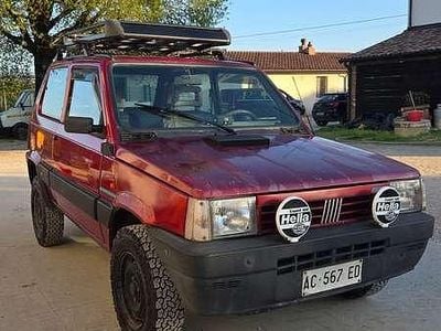 Usata Fiat Panda 4x4 Club 50 CV (36 kW) 1994 Rosso Utilitaria