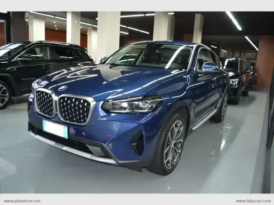 Usata BMW X4 xLine 190 CV (139 kW) 2022 Blu/azzurro SUV