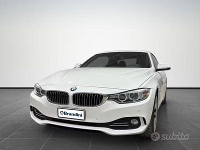 Usata BMW 420 Luxury Line 190 CV (139 kW) 2018 Bianco Cabrio