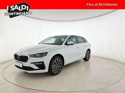 Usata Skoda Scala Style 116 CV (85 kW) 2025 Bianco luna metallizzato Utilitaria