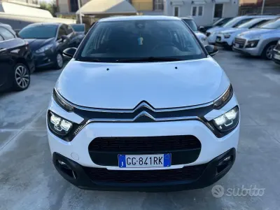 Begagnad Citroën C3 Feel 102 HK (75 kW) 2021 Vit Halvkombi
