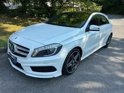 Usata Mercedes A180 Premium 109 CV (80 kW) 2012 Bianco Utilitaria