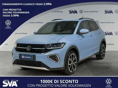 Nuova VW T-Cross R-line Plus 116 CV (85 kW) 2026 Clear blue SUV