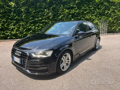 Usata Audi A3 Attraction 150 CV (110 kW) 2013 Nero Berlina