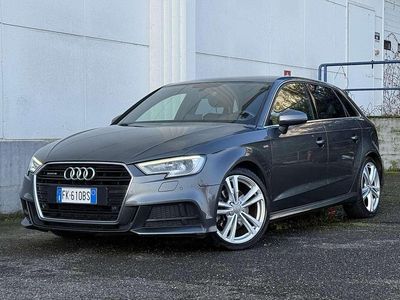 Usata Audi A3 S-Line 184 CV (135 kW) 2016 Grigio Berlina