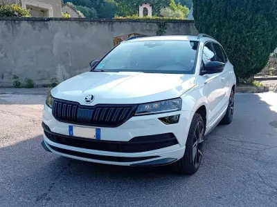 Usata Skoda Karoq 150 CV (110 kW) 2020 Bianco SUV